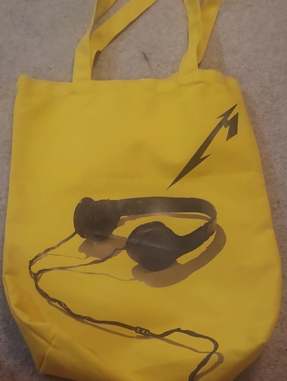 Yellow Metallica 72 Seasons Tote